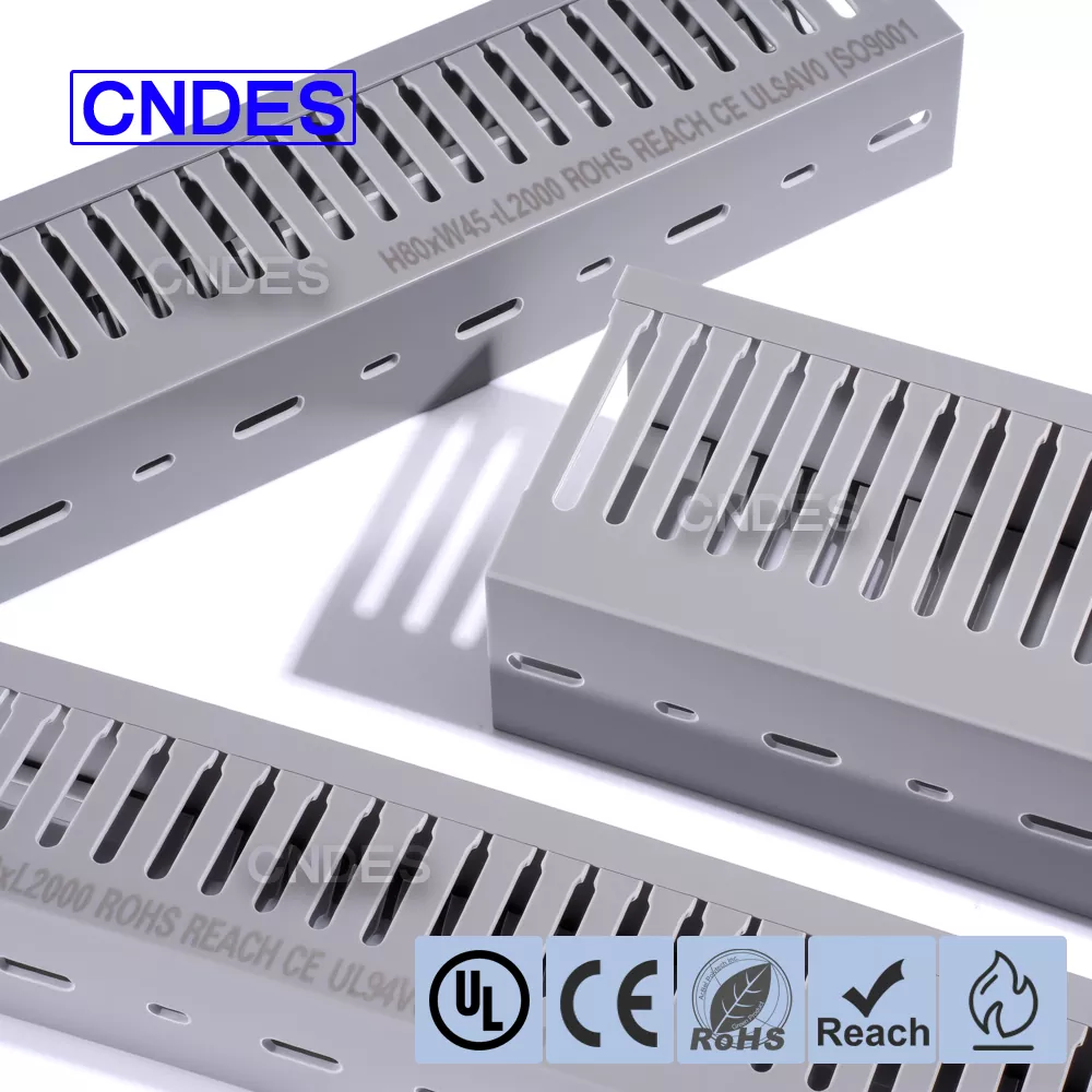 Αγωγός καλωδίωσης καλωδίου στενής υποδοχής PVC